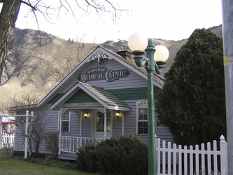 Street view of St. Luke’s Clinic – Salmon River Family Medicine: Riggins