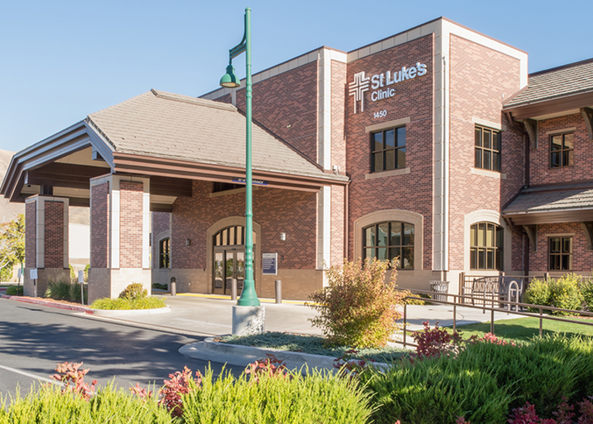 Front of medical building