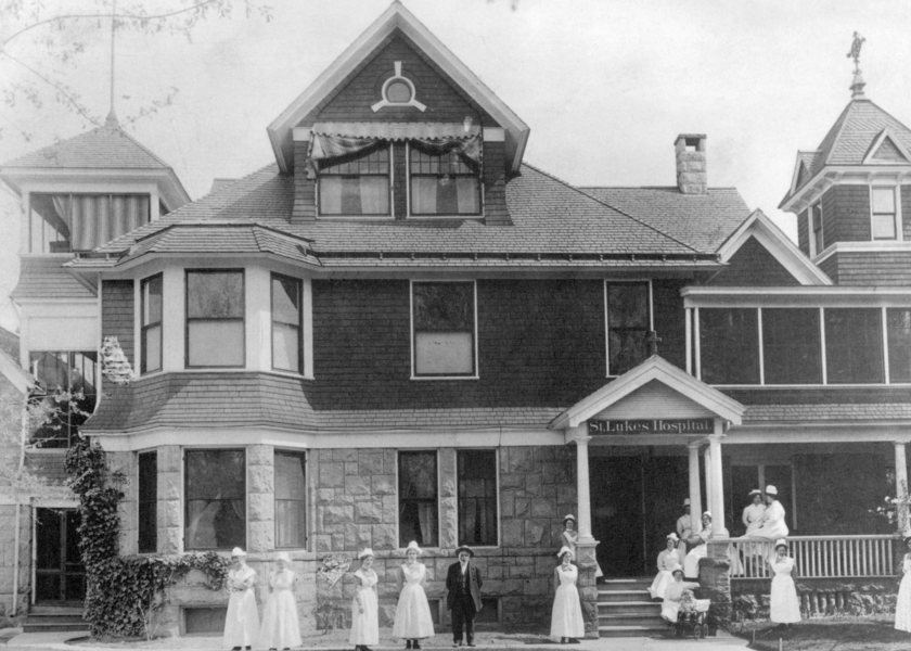 St. Luke's original building