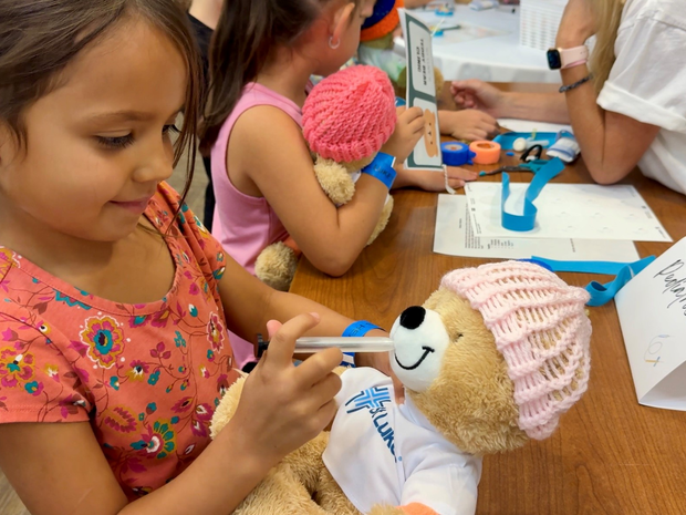 Teddy Bear Clinic teaches youngsters about hospital through play: 'the kiddos had a blast'