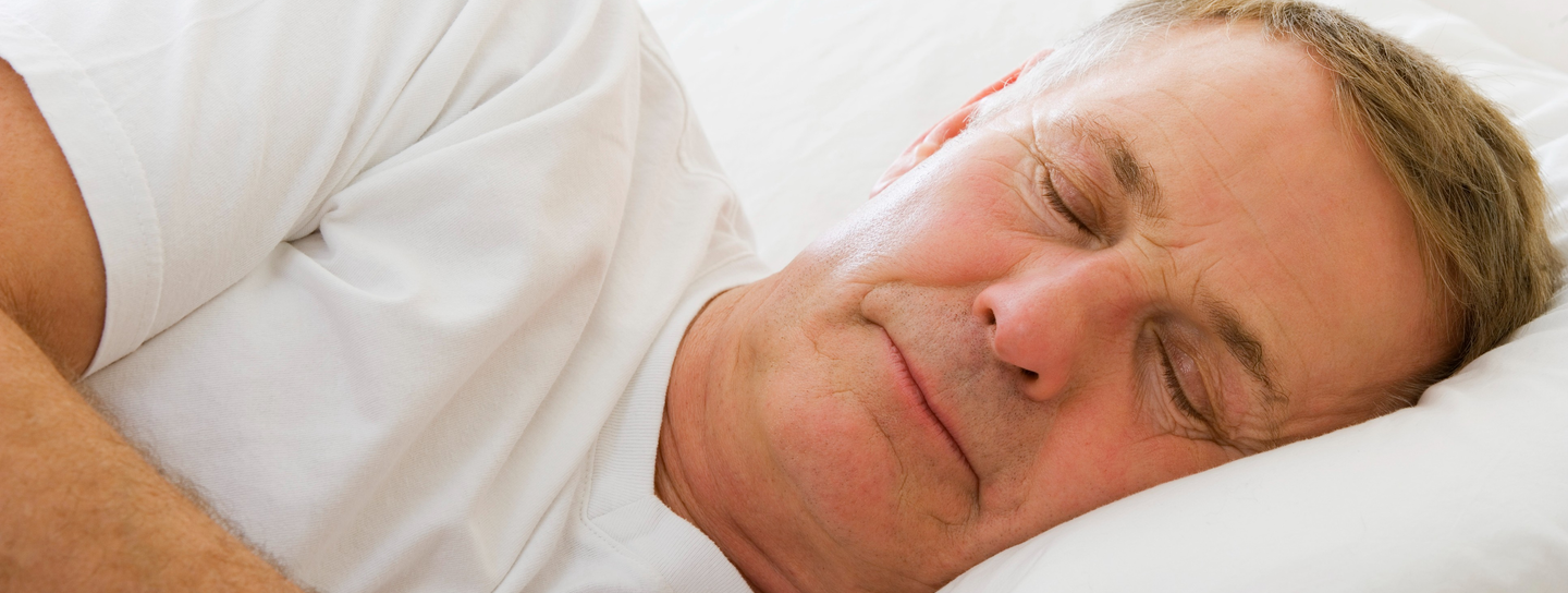 sleeping man