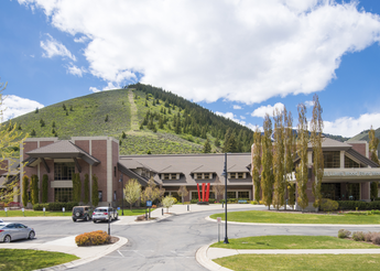 Front of medical center