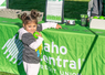Kid at FitOne visits a sponsor booth