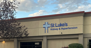 Entrance to St. Luke's Clinic – Kidney and Hypertension in Nampa