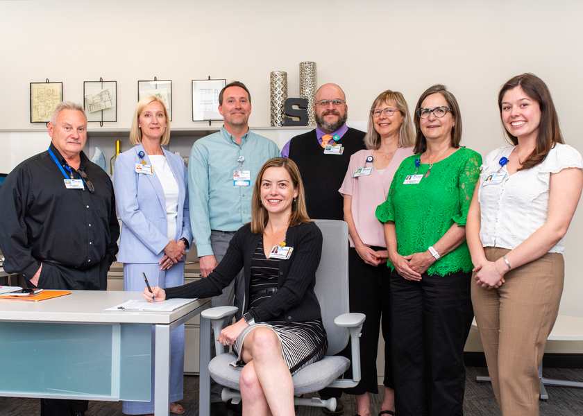 St. Luke's team members pledge further environmental sustainability