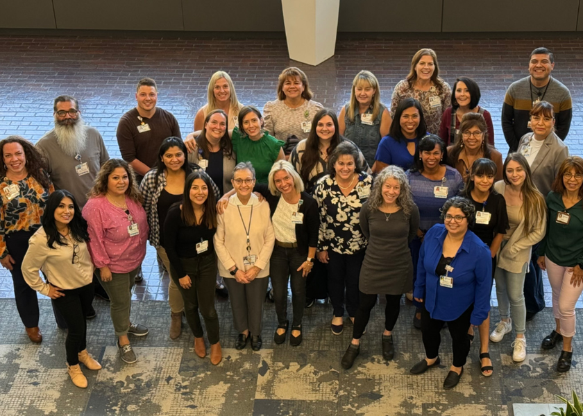 Language Access Services group assembled for a group photo.