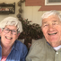 Art and Becky take a selfie as an older couple.
