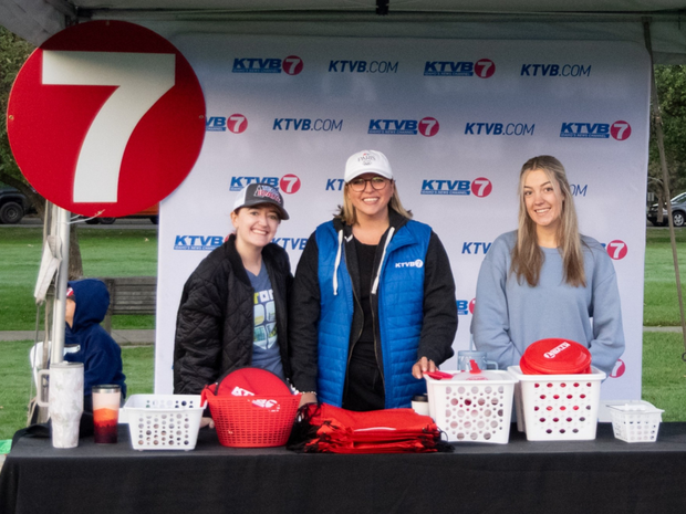 KTVB team at their sponsor booth