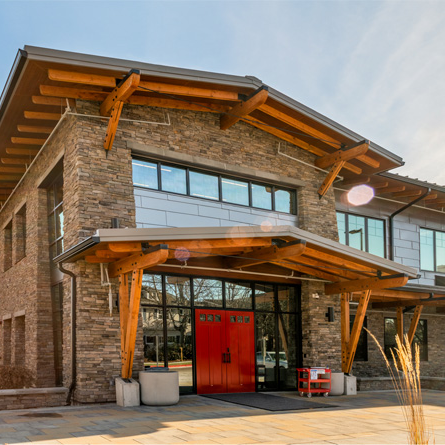 Entrance to Ronald McDonald House