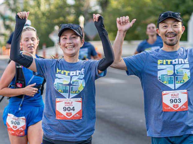 FitOne half marathon runners